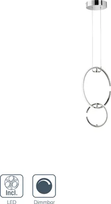 Produktbild von WOFI Pendelleuchte Click&match Ringe klein -