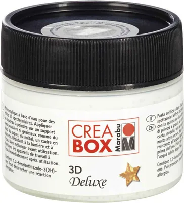 Produktbild von Marabu Crea Box Acryl Farbe 100ml Reliefgel Crystel Pearls