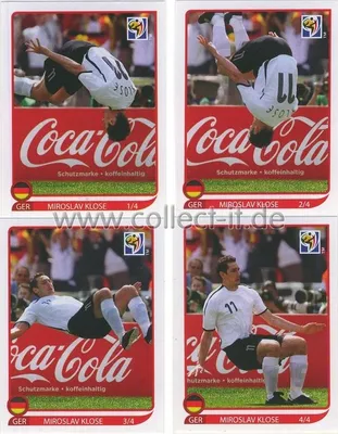 Produktbild von Klose CocaCola Sondersticker Komplettsatz