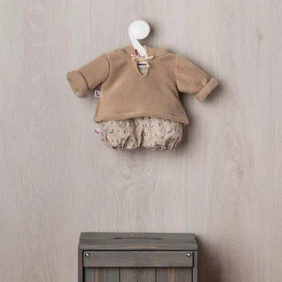 Produktbild von Asi Puppenkleidung - Body und Fleecejacke multicolor