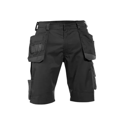 Immagine prodotto di DASSY® Bionic pantaloncini da lavoro con tasche a fondina NERO/TRACITE GRIGIO taglia 54 lunghezza: STANDARD