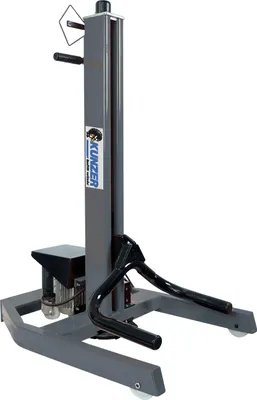 Produktbild von Kunzer mobile Hebebühne, Grundrahmen 950 x 680 x 110 mm (LxBxH), Bauhöhe 1.350 mm