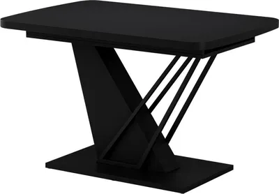 Produktbild von Esstisch Vicco Fenaro Schwarz 120 x 80 cm ausziehbar, Model 58019