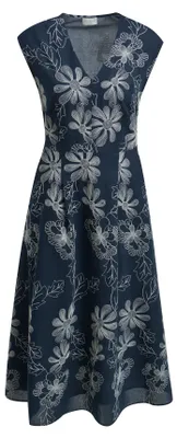 Produktbild von Milano (21) SLEEVELESS MIDIDRESS W V-NECK 1605 1605 36
