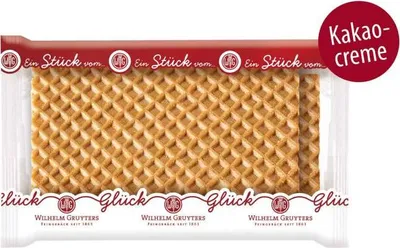 Produktbild von Wilhelm Gruyters Kakaocreme Waffeln 60er