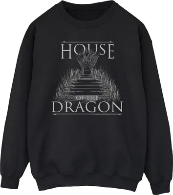 Produktbild von Game Of Thrones: House Of The Dragon - Sweatshirt für Herren BI26865 (S) (Schwarz)