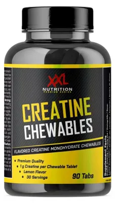 Productafbeelding van XXL Nutrition Creatine Kauwtabletten (90 tabletten)