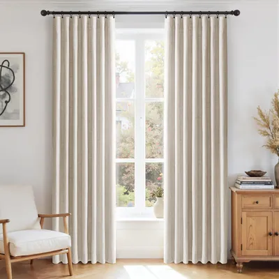 Produktbild von Blackout Vorhang Set, 2-teilig, 225x140 cm, lichtundurchlässig, für Schlafzimmer
