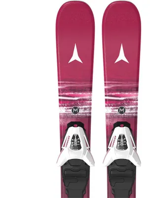 Obrázek produktu pro Atomic Maven Jr 70-90+c 5 Gw – juniorský lyžařský set, lyže Rosa 90, růžové, velikost 90