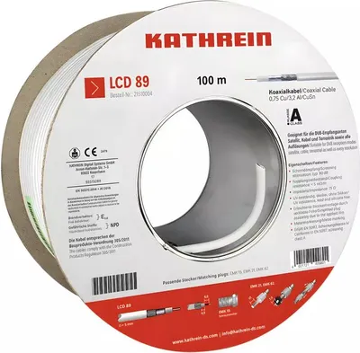 Zdjęcie produktu dla Kathrein LCD 89, 100 m, Biały