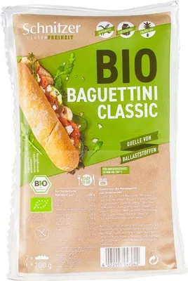 Productafbeelding van Schnitzer Baquettini Bianco Glutenvrij (200 gr)
