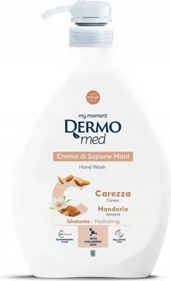 Immagine prodotto di Dermomed Sapone liquido alla mandorla con pompa 1000 ml