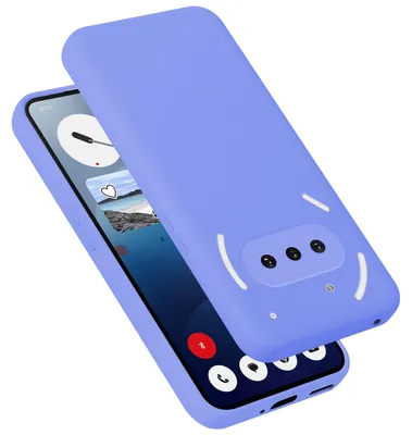 Produktbild von Cadorabo Hülle für Nothing Phone 3a Hülle Silikon Handyhülle Case aus flüssigem Silikon, Kratzfeste und stoßfeste Schutzhülle für Nothing Phone 3a