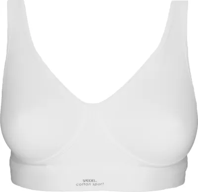 Produktbild von Damen Achselbustier Sport BH Fitness von SPEIDEL Farbe weiß Größen 38 - 46 Größe - 42