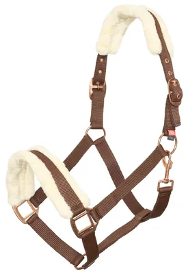 Produktbild von Imperial Riding Halfter IRHClassic Fur Classic Stallhalfter Walnut Pony