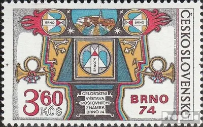 Produktbild von Briefmarken Tschechoslowakei 1974 Mi 2184a (kompl.Ausg.) postfrisch Briefmarkenausstellung