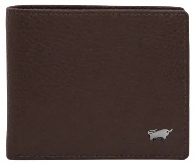 Produktbild von Portemonnaie THEO RFID Geldbörse 4+4 Kartenfächer braun Herren - Leder