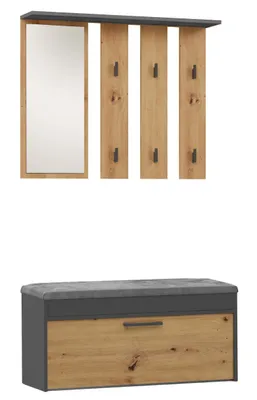 Immagine prodotto di Mobili per anticamera JAAN 1 - rovere artisan / antracite