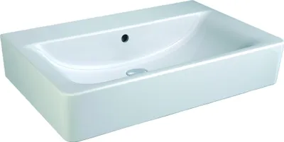 Obrázek produktu pro Ideal Standard CUBE CONNECT umyvadlo bez otvoru pro baterii, s přepadem 600 mm bílé