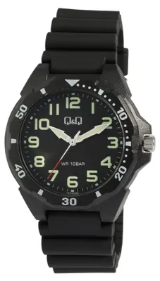 Produktbild von Herrenuhr Resin Resin, sportliche Kunststoffuhr, D: 43 mm, Superluminova, 10 ATM