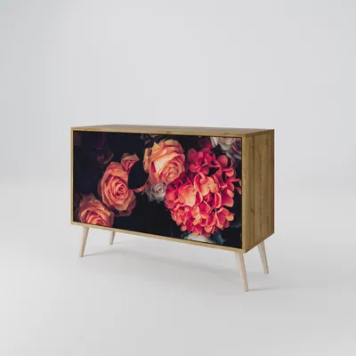 Immagine prodotto di Cassettiera Spacerebels a 2 ante - credenza cassettiera - credenza alta - mobile guardaroba - soggiorno camera da letto - 57,5×111×42 (HxLxP)