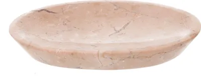 Produktbild von Marmor Seifenschale, Zen Schale für den Waschtisch - Creme 10 cm, Seifenschalen