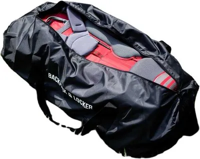 Productafbeelding van Rugzakhoes voor Vliegreizen met Hangslot - Bagagebescherming (Zwart, 55-75 Liter)