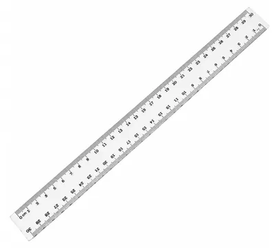 Produktbild von Kunststofflineal 30cm 90-120054