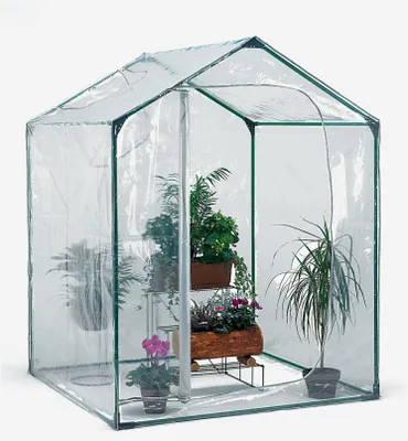 Immagine prodotto di Serra da balcone per piante e fiori 153x153xh210cm PVC acciaio Mimosa M