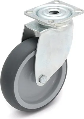 Produktbild von Lenkrolle 125 Platte ohne Bremse