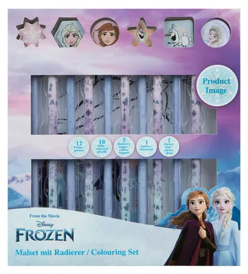 Image de Kleurset met Gummen Frozen, 29dlg.