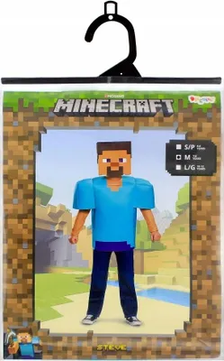 Immagine prodotto di Costume da Minecraft Steve 7-8 anni