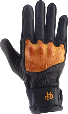 Produktbild von Helstons Neo Air perforierte Motorrad Handschuhe, schwarz/gold, 11