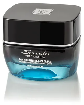 Produktbild von Santo Volcano 24h Nährende Gesichtscreme für trockene Haut mit Vulkanwasser 50 ml, KI-generiertes Bild