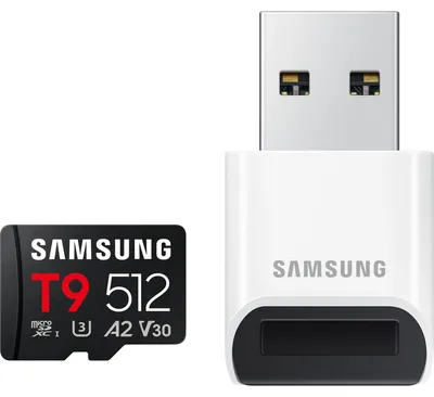 Zdjęcie produktu dla Samsung MB-MH512TB/WW, 512 GB, MicroSDHC, UHS-I, 200 MB/s, 130 MB/s, Class 3 (U3)