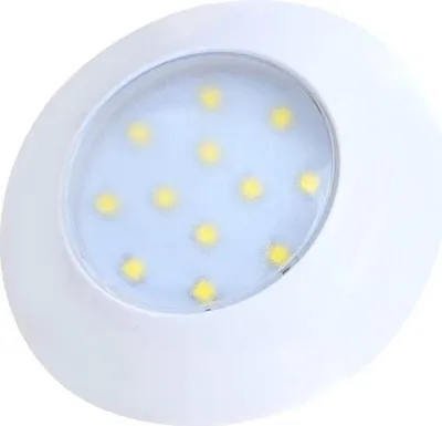 Produktbild von Deckenleuchte / Aufbauleuchte 12-LEDs 12V 240lm Ø75x18mm