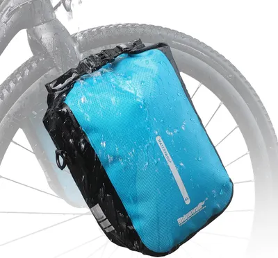 Zdjęcie produktu dla 6L torba rowerowa na widelec wodoodporna torba rowerowa przednia torba rowerowa torba do przechowywania skuterów elektrycznych akcesoria rowerowe