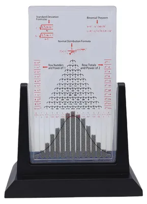 Obrázok produktu pre Galton Board Probability Demonstration Model Statistical Law Experiment Tool Physics Learning Desk Toy for School Labs Education
