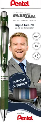 Immagine prodotto di PentelBL77-4COL2 Pentel roller in gel EnerGel XmRT Liquid, set di 4 pezzi
