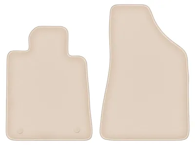 Produktbild von DURBAN Beige Velours-Fußmatten vorne für Renault Safrane Liftback (1992-2000)