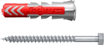 Produktbild von Fischer Dübel-Set Duopower 10.0 x 80 mm - 2 Stück