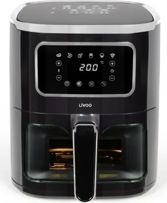 Produktbild von 5l 1450w schwarze heißluftfritteuse Livoo DOC341