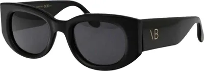 Image de Victoria Beckham - Lunettes de soleil à motifs contrastés pour femmes SY3754 (taille unique) (noir)