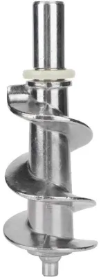 Fleischwolf-Schnecke aus Edelstahl, Ersatzteil, 12x4,2 cm