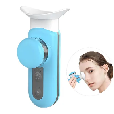 Produktbild von Tragbares Augenpflegegerät, Wiederaufladbarer Elektrischer Augendampfer für Augenlider, Warmes Augen-Spa für Gesichtspflege