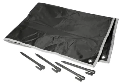 Produktbild von Outdoor Decke "Relax" schwarz/grau schwarz/grau