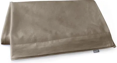 Produktbild von Eleganzzz Bettlaken Perkal-Baumwolle – Sand  – 240x275  – kühl & glatt – ohne Gummizug