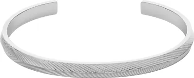 Produktbild von FOSSIL Armband Harlow Linear Texture Bracelet Silver silberfarben