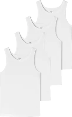 Produktbild von SCHIESSER Herren Unterhemd 4-Pack Uncover by SCHIESSER - weiss - Größe L