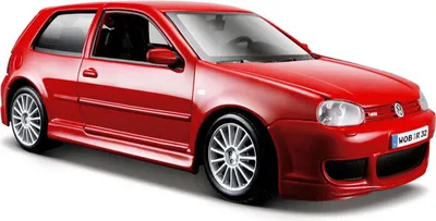 Produktbild von Maisto 31290 VW Golf IV R32 rot Maßstab 1:24 Modellauto